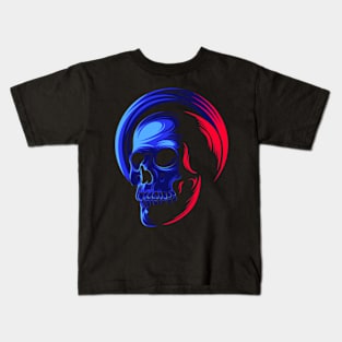 Skull Neon Kids T-Shirt